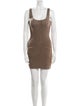 Alexander Wang Scoop Neck Mini Dress