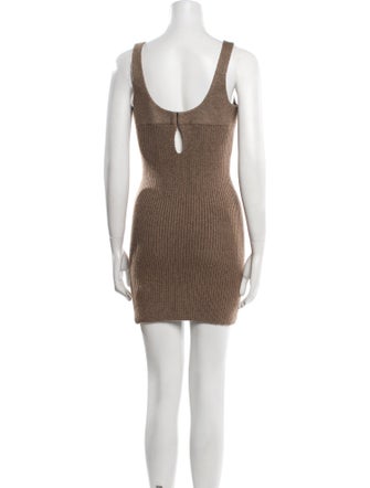Alexander Wang Scoop Neck Mini Dress