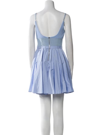 Alexander Wang Scoop Neck Mini Dress