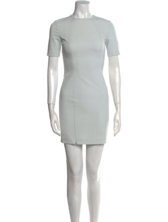 Alexander Wang Crew Neck Mini Dress