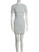 Alexander Wang Crew Neck Mini Dress