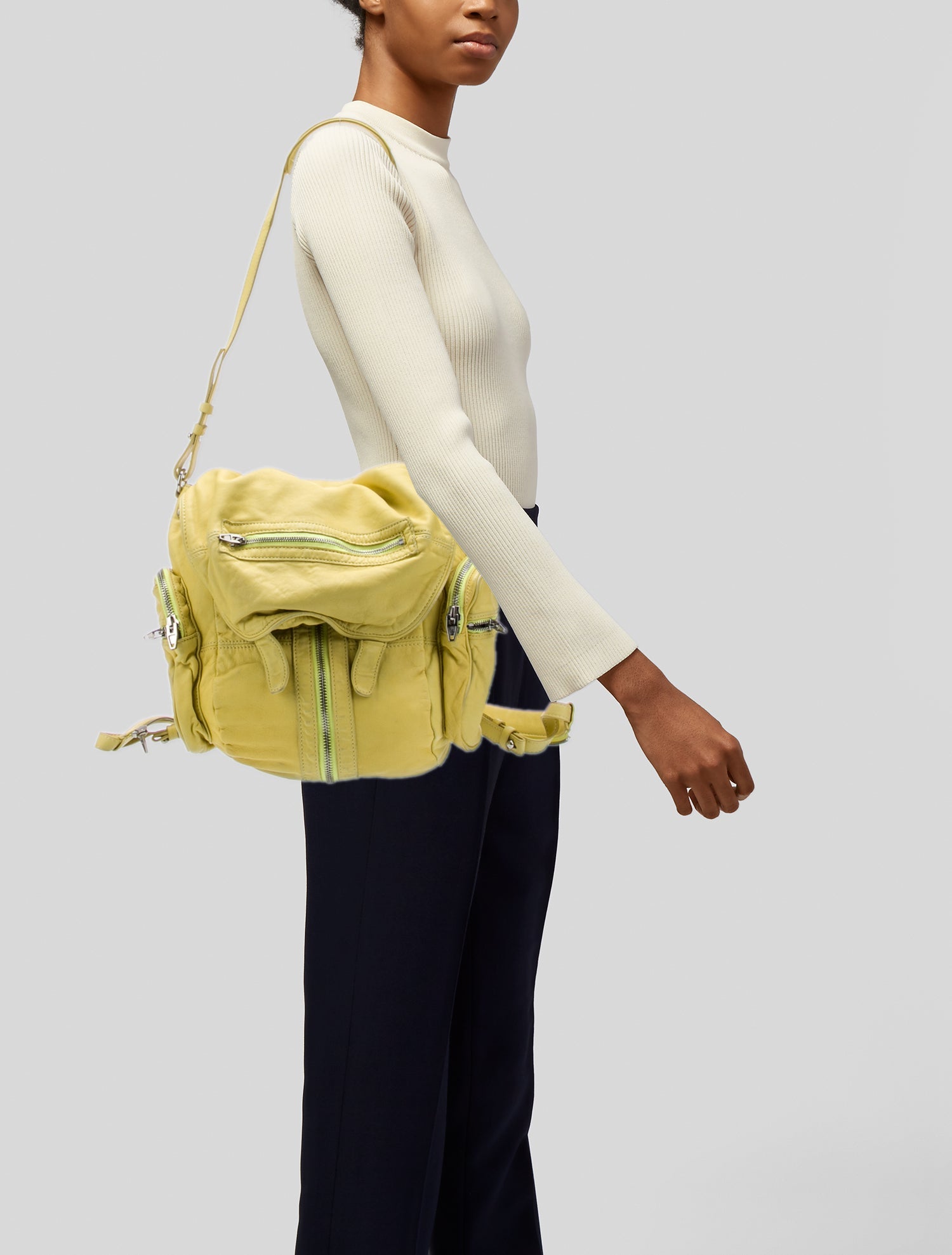 Alexander Wang Leather Messenger Bag