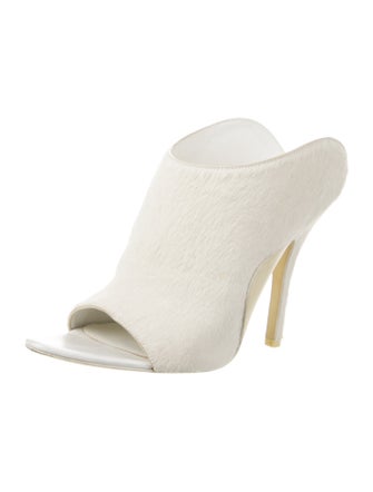 Alexander Wang Ponyhair Slides