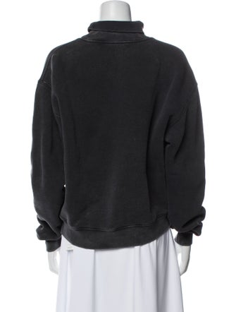 Alexander Wang Turtleneck Long Sleeve Sweatshirt