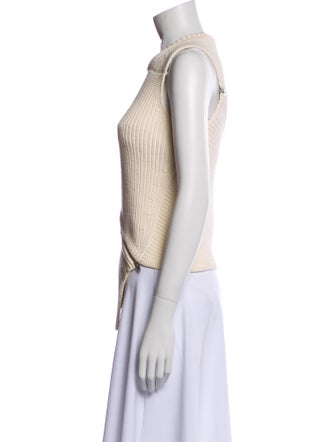 Alexander Wang Crew Neck Sleeveless Top