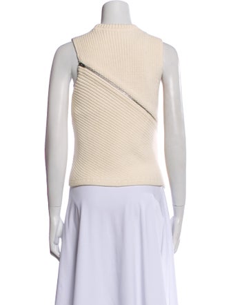Alexander Wang Crew Neck Sleeveless Top