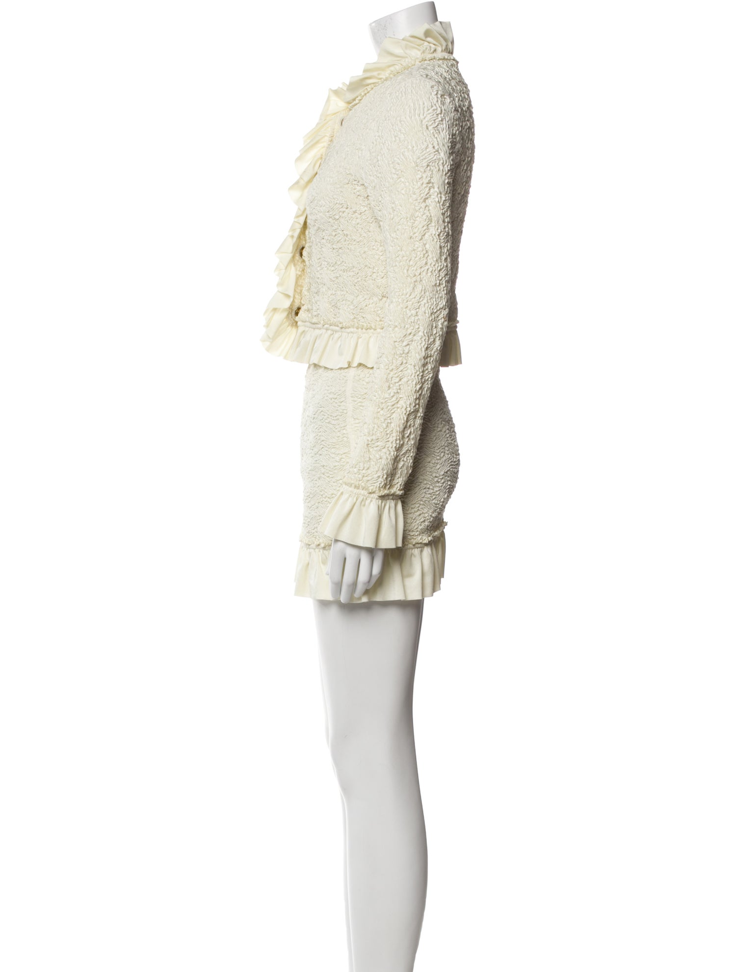 Alexander Wang Ruffle Embellishment Skirt Set