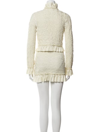 Alexander Wang Ruffle Embellishment Skirt Set