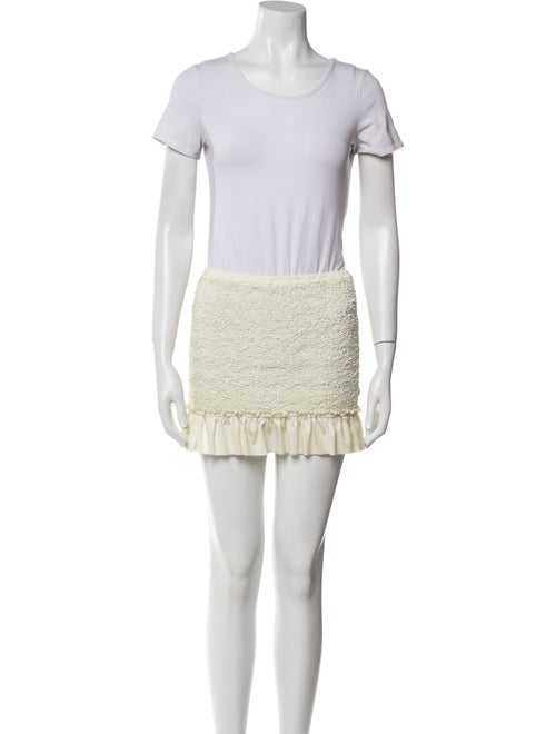 Alexander Wang Ruffle Embellishment Skirt Set