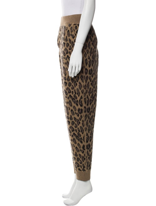 Alexander Wang Wool Animal Print Sweatpants