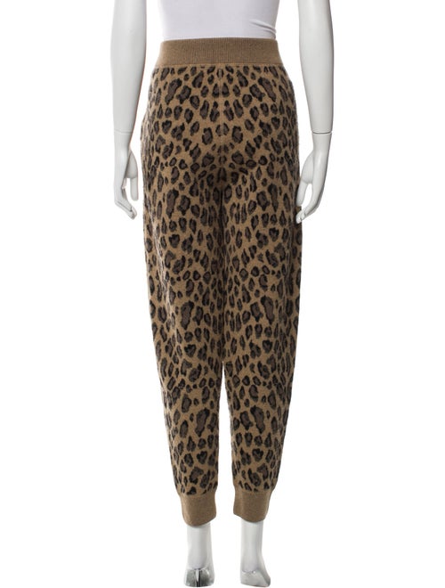Alexander Wang Wool Animal Print Sweatpants