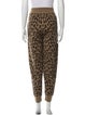 Alexander Wang Wool Animal Print Sweatpants