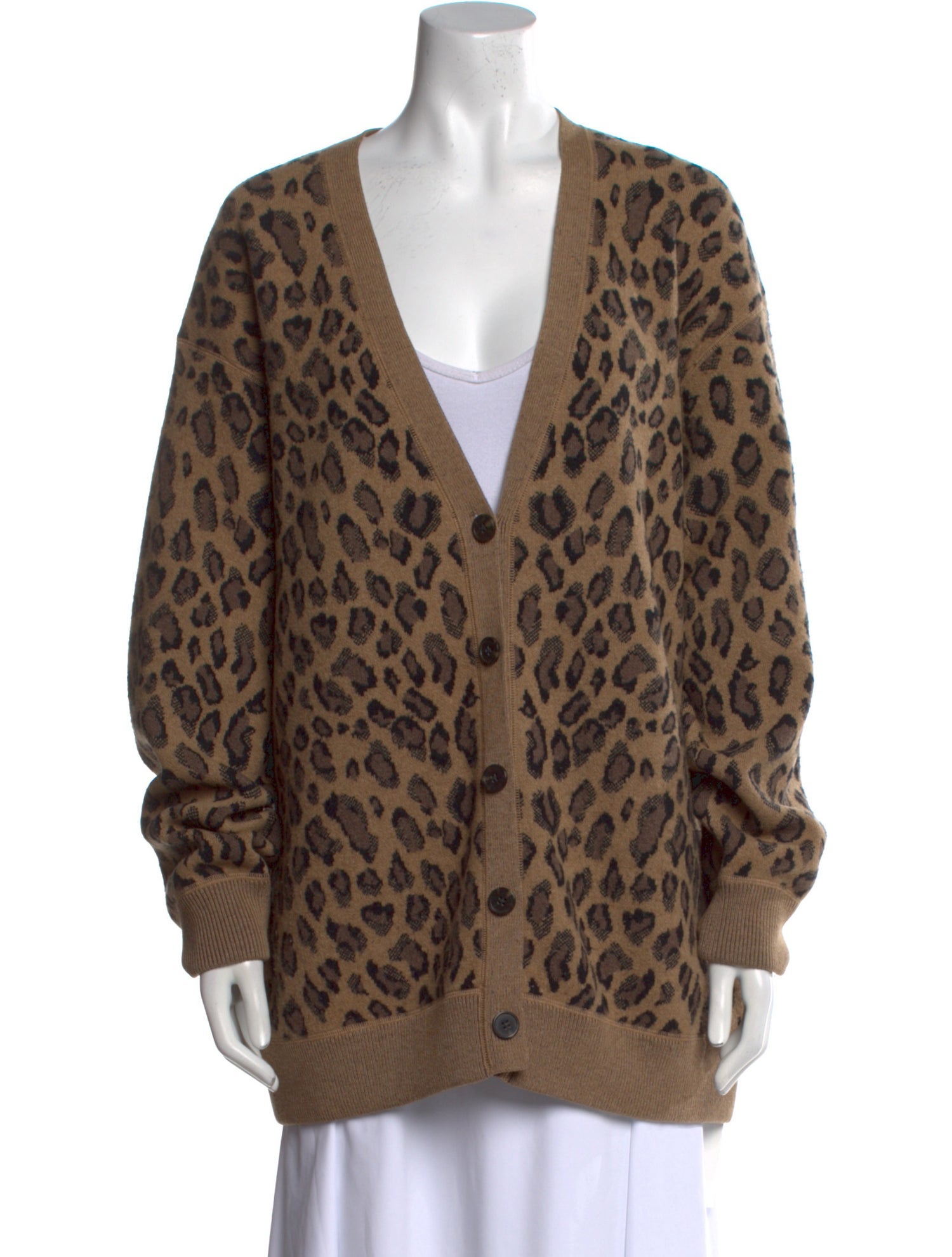 Alexander Wang Wool Animal Print Sweater