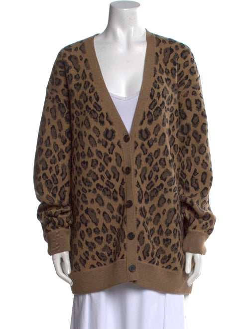 Alexander Wang Wool Animal Print Sweater