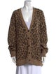 Alexander Wang Wool Animal Print Sweater