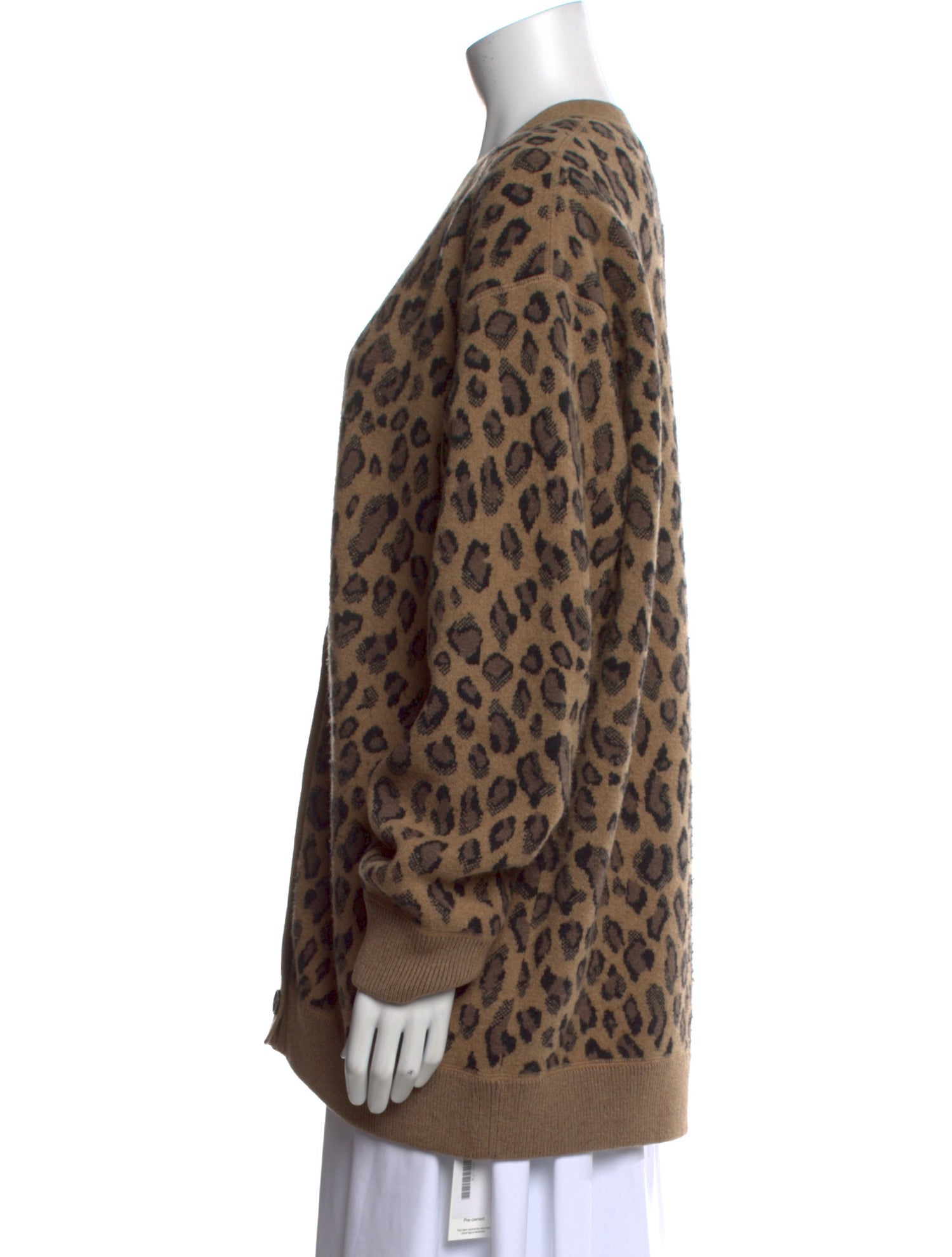 Alexander Wang Wool Animal Print Sweater