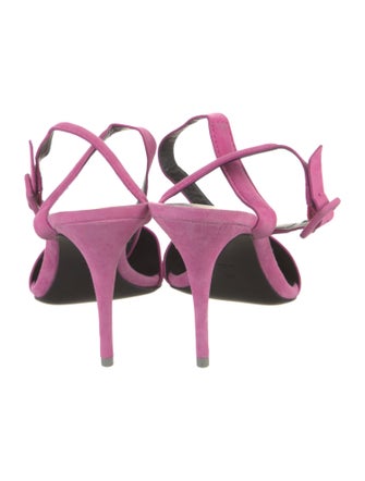 Alexander Wang Suede Slingback Pumps