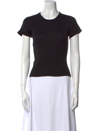 Alexander Wang Crew Neck Short Sleeve T-Shirt