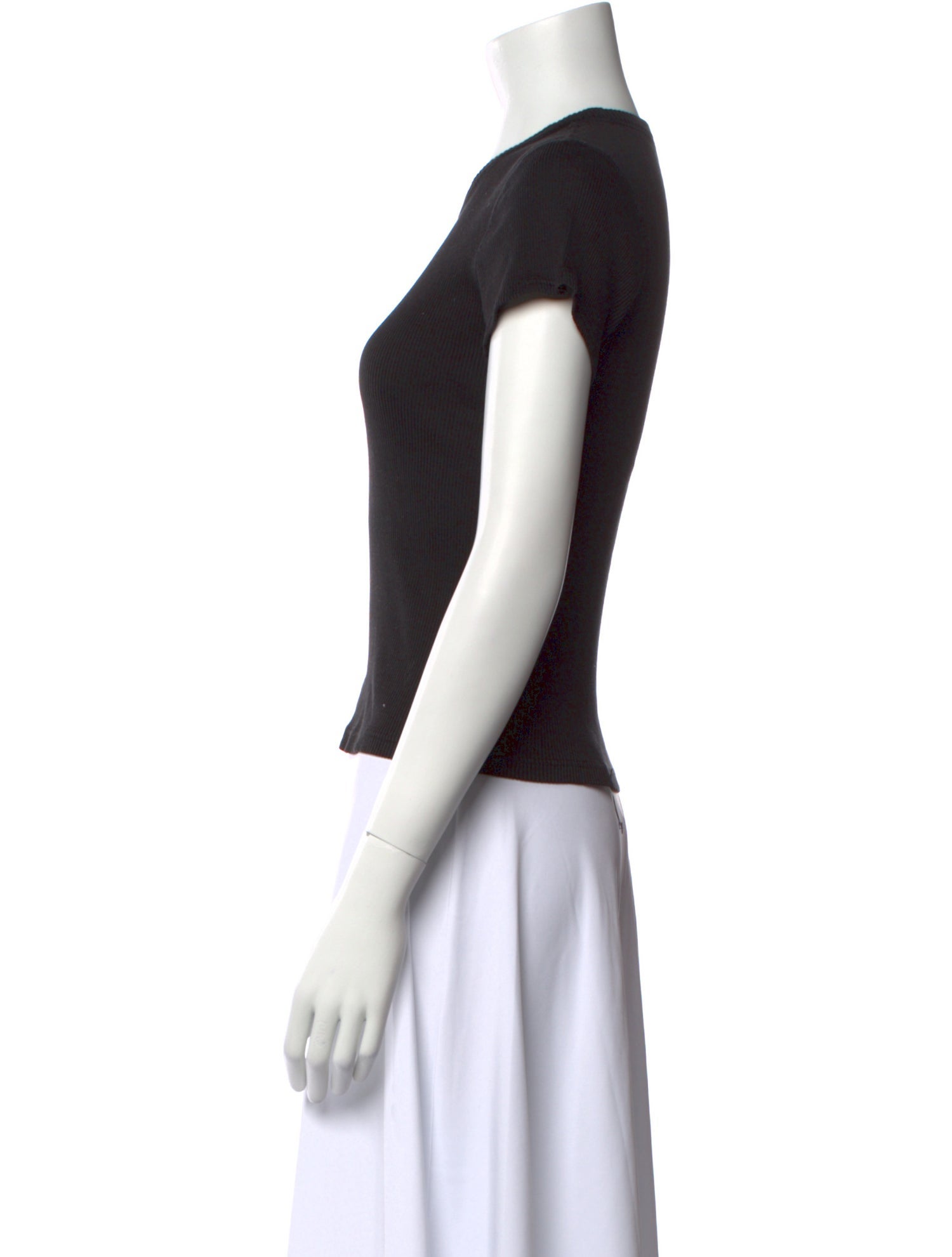 Alexander Wang Crew Neck Short Sleeve T-Shirt