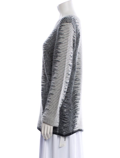 Alexander Wang Striped Scoop Neck Sweater