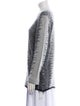 Alexander Wang Striped Scoop Neck Sweater