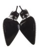 Alexander Wang Leather Studded Accents Slingback Pumps