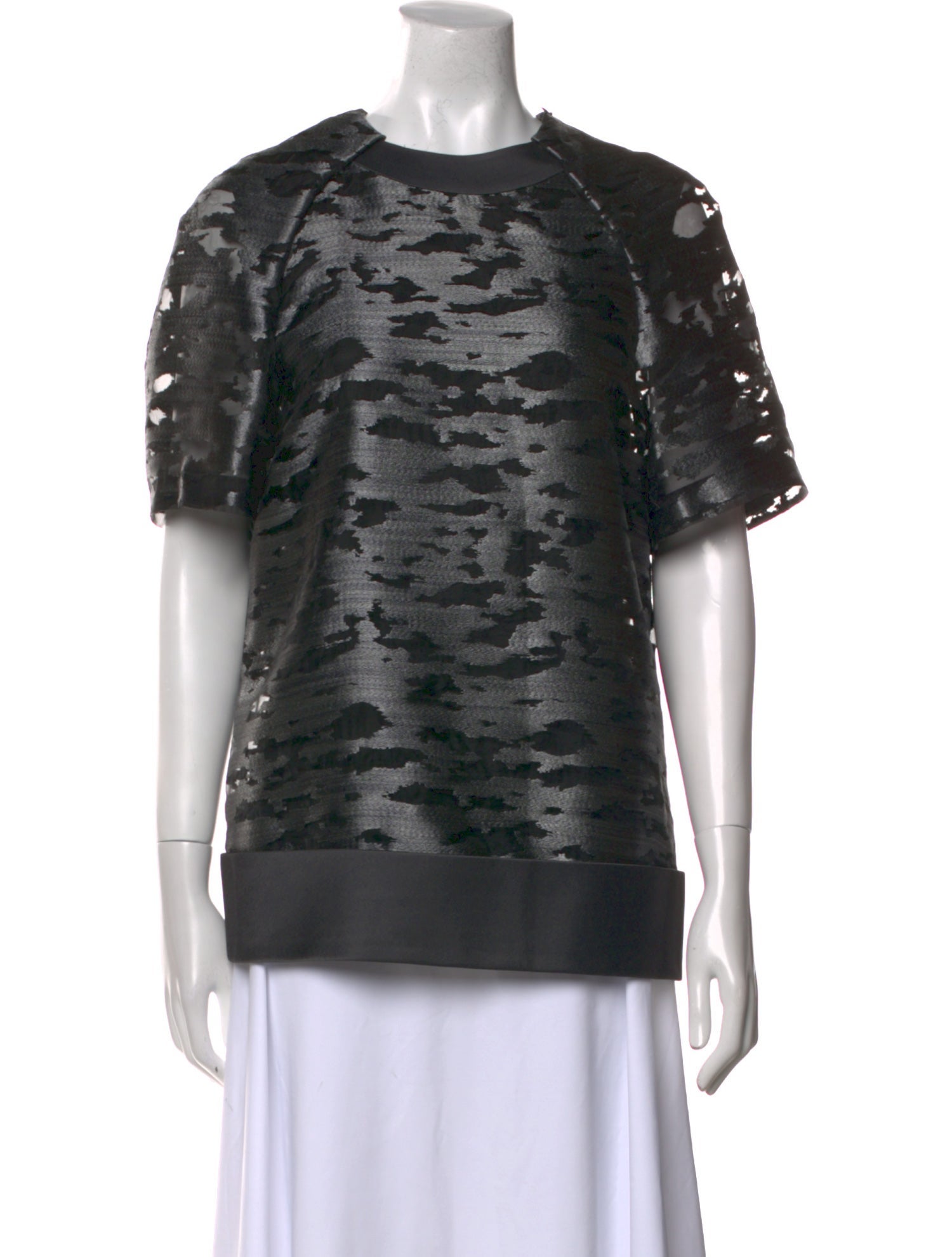 Alexander Wang Printed Crew Neck T-Shirt