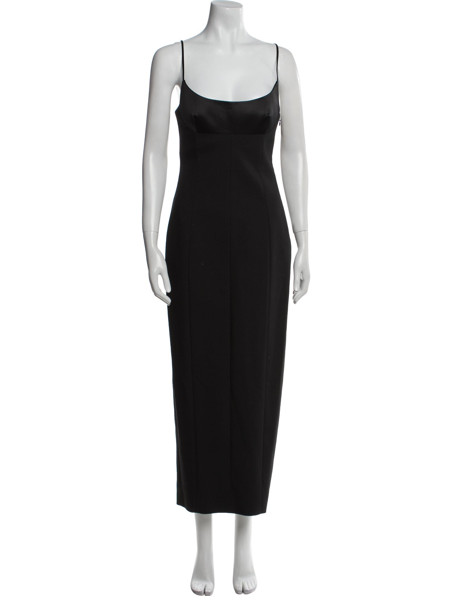 Alexander Wang Square Neckline Long Dress