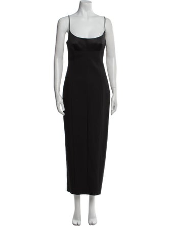 Alexander Wang Square Neckline Long Dress