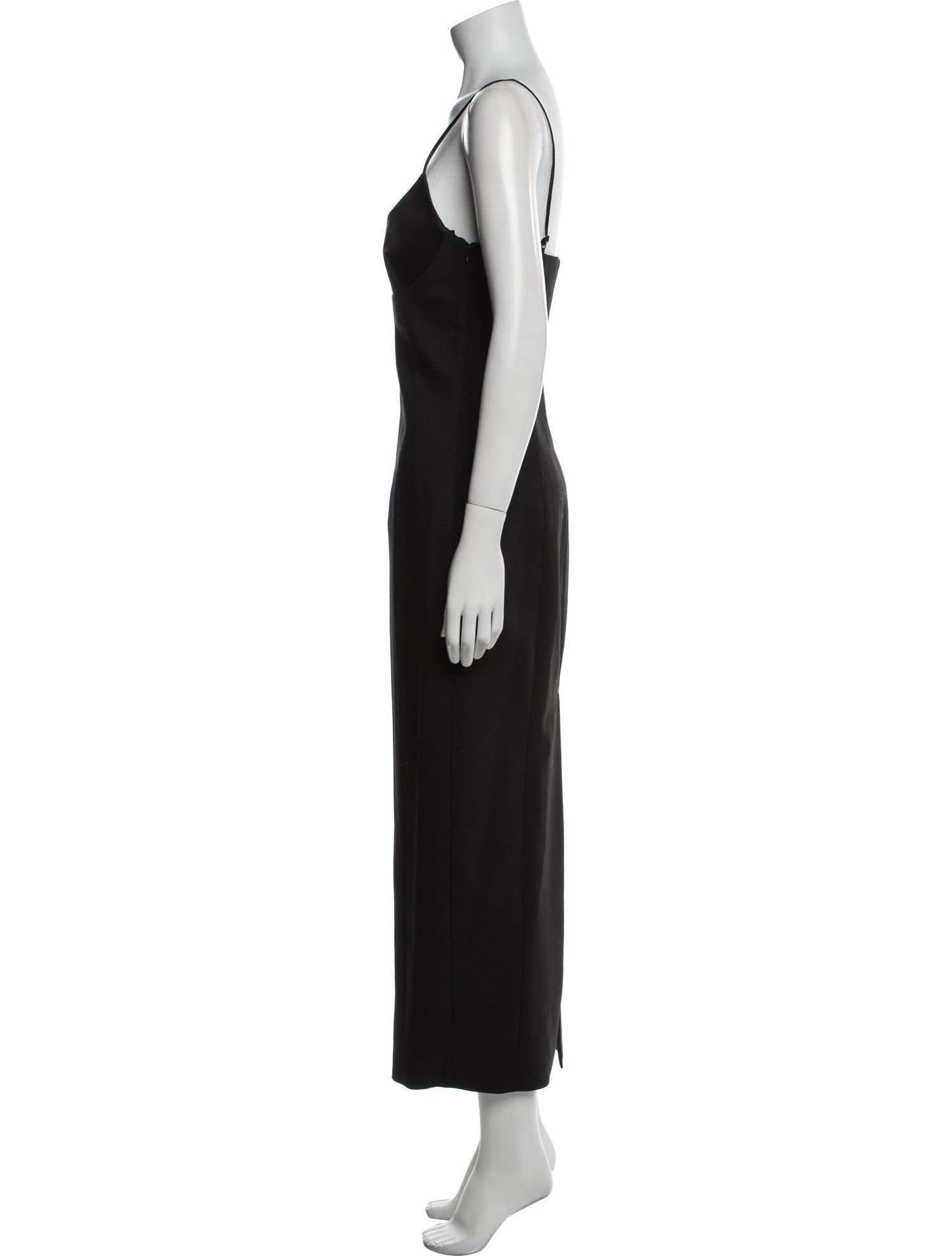 Alexander Wang Square Neckline Long Dress