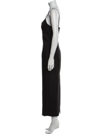 Alexander Wang Square Neckline Long Dress