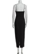 Alexander Wang Square Neckline Long Dress
