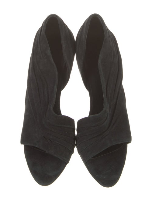 Alexander Wang Suede Pleated Accents Pumps