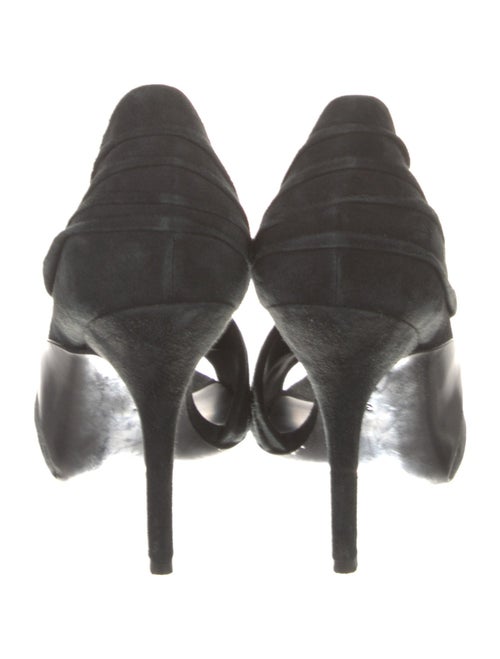 Alexander Wang Suede Pleated Accents Pumps