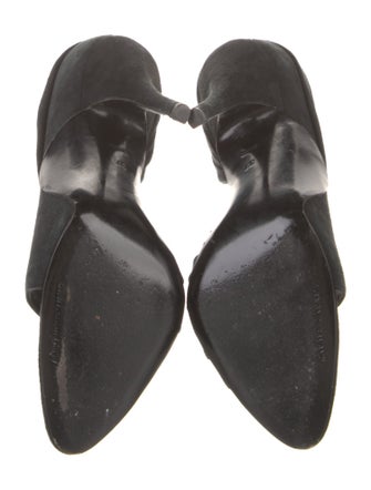 Alexander Wang Suede Pleated Accents Pumps