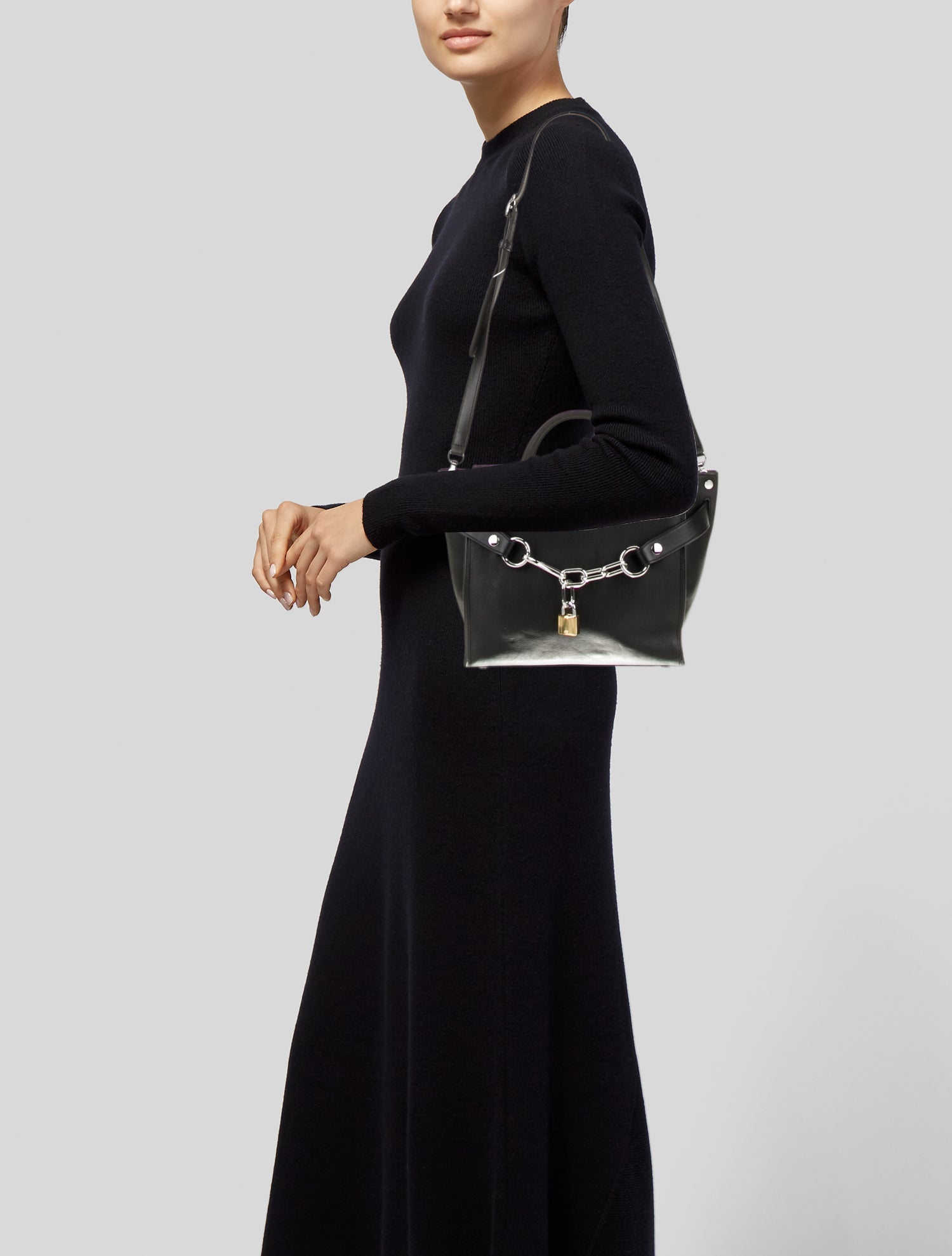 Alexander Wang Leather Top Handle Bag