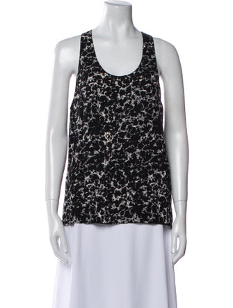 Alexander Wang Silk Printed Top