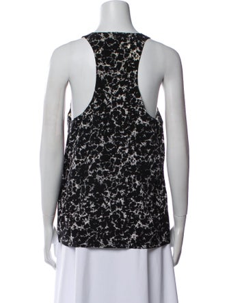 Alexander Wang Silk Printed Top