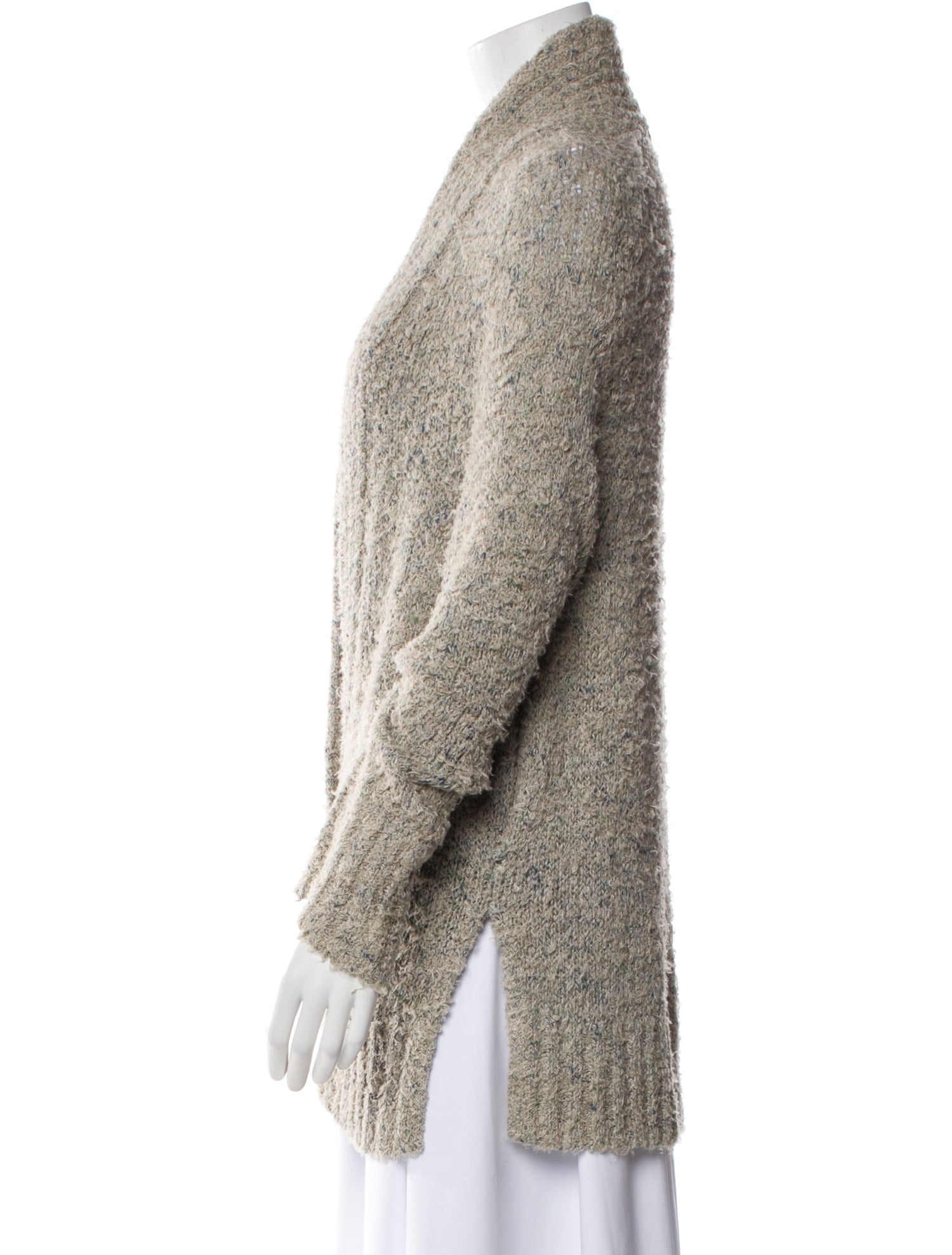 Alexander Wang Linen Plunge Neckline Sweater