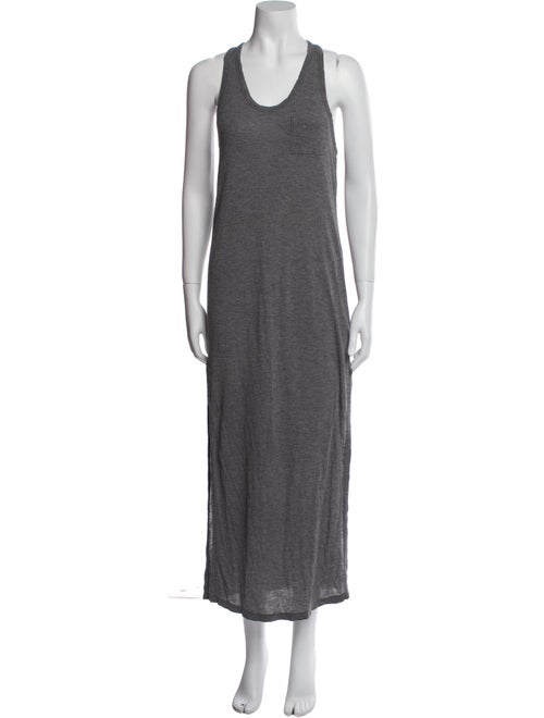 Alexander Wang Scoop Neck Long Dress