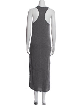 Alexander Wang Scoop Neck Long Dress