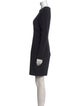 Alexander Wang Crew Neck Knee-Length Dress