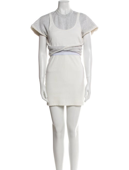 Alexander Wang Crew Neck Mini Dress
