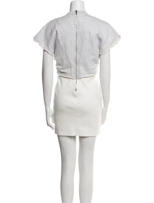 Alexander Wang Crew Neck Mini Dress