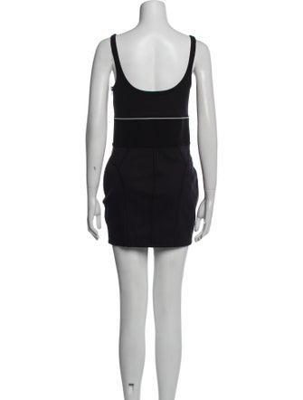 Alexander Wang Scoop Neck Mini Dress