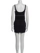Alexander Wang Scoop Neck Mini Dress