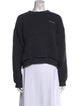 Alexander Wang Crew Neck Long Sleeve Sweatshirt