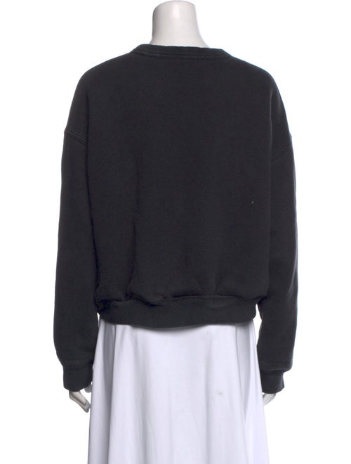 Alexander Wang Crew Neck Long Sleeve Sweatshirt