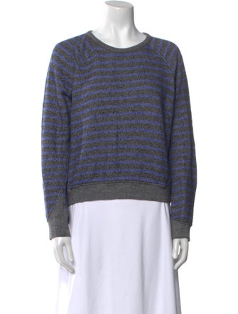 Alexander Wang Striped Crew Neck Sweater