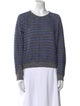 Alexander Wang Striped Crew Neck Sweater